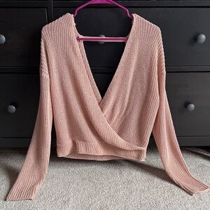 Forever 21 knit blush sweater